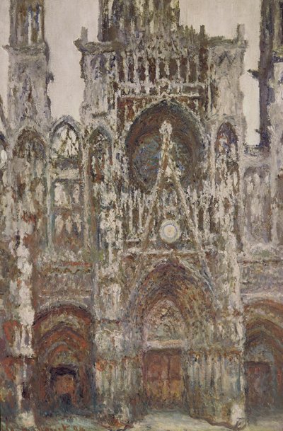 Cathédrale de Rouen, soir, harmonie en brun, 1894 - Claude Monet